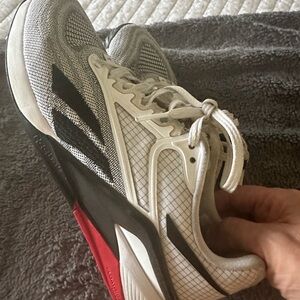 Adidas Womens Gray and Black Athletic CrossFit Trainers